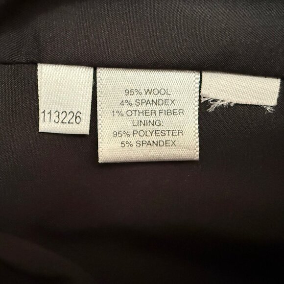 Ann Taylor Wool Gabardine Lined Trousers - Picture 6 of 7